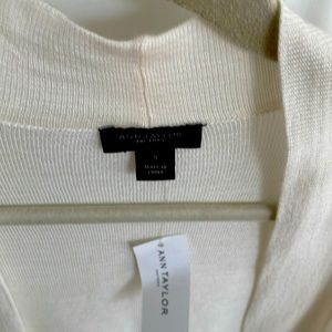 Ann Klein Factory long open sweater.  Light long cardigan